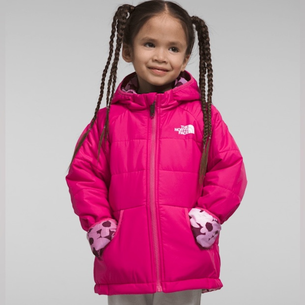 NorthFace Reversible Perrito Hooded Jacket size 3T
